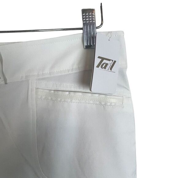 NWT Tail Tech Pants Slant Pockets White Women's Size 10 Style GX4162-001X - Picture 4 of 8